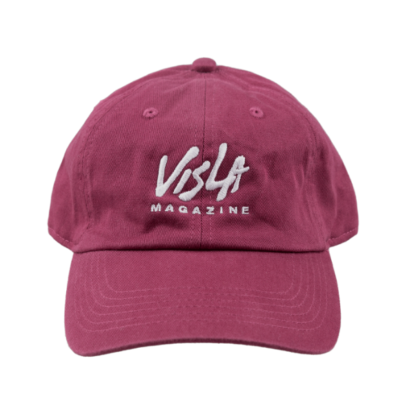 VISLA Magazine Logo Ball Cap – Mulberry