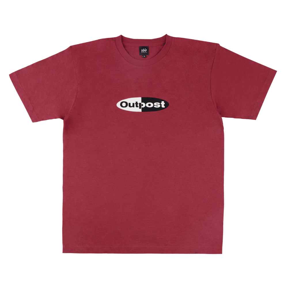 Outpost T-Shirt – Burgundy